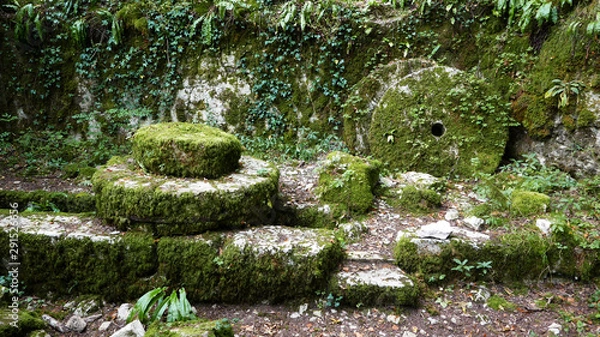 Fototapeta Rocamadour - Vallée de l'Alzou - Moulin de la mouline 1