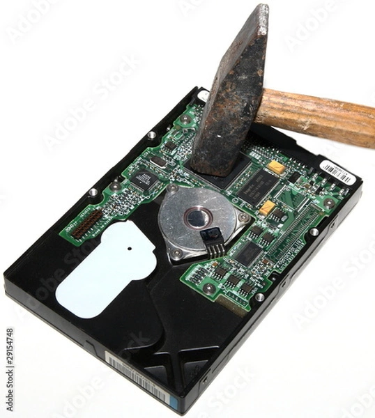 Obraz Daten vernichten