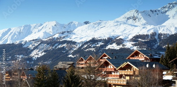 Fototapeta Vacances d'hiver.