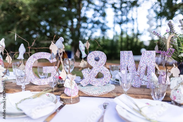 Fototapeta Déco mariage