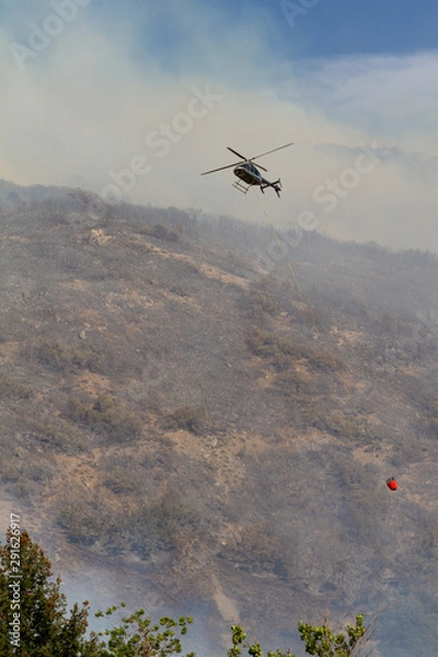 Obraz Aerial firefighting