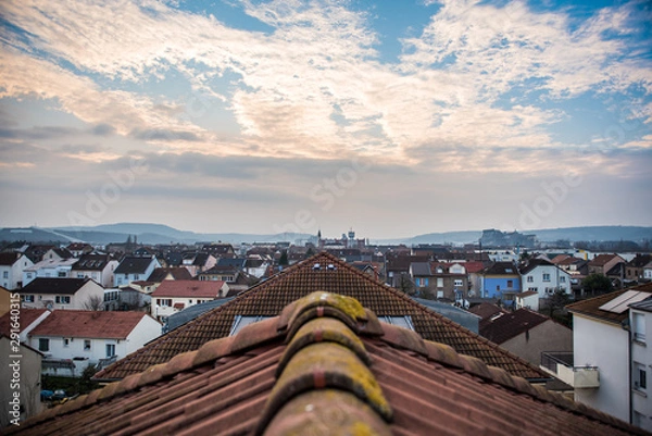 Fototapeta On the roof 