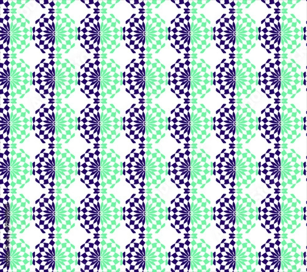 Obraz Abstract geometric style print design for textile and for amazing background