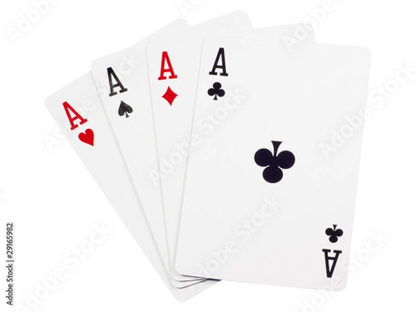 Fototapeta Four aces
