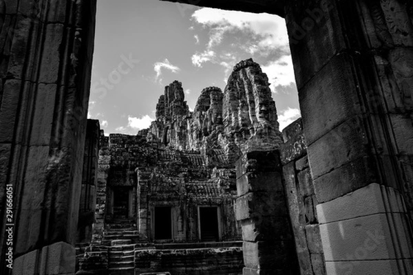 Obraz Angkor Thom temple in Angkor archaeological Park, Cambodia