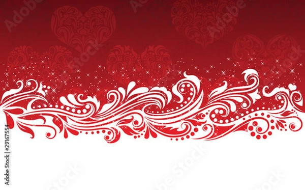 Obraz Valentine's background.