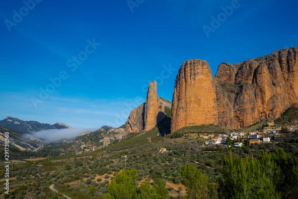 Fototapeta Landscace with mountains