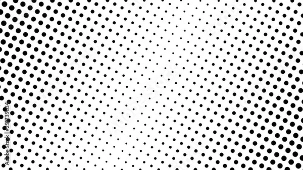 Obraz  Dots Background. Grunge Points Backdrop. Distressed Vintage Pattern.Vector illustration