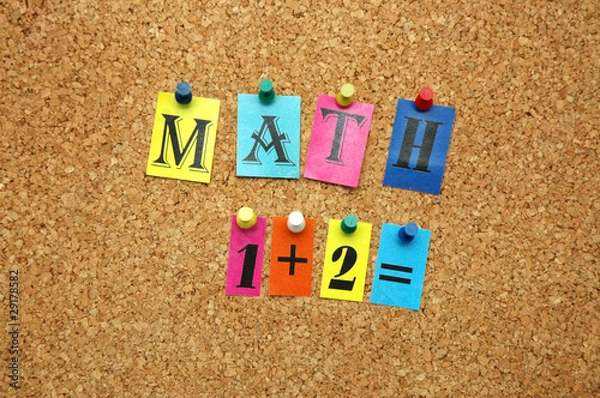 Fototapeta Math