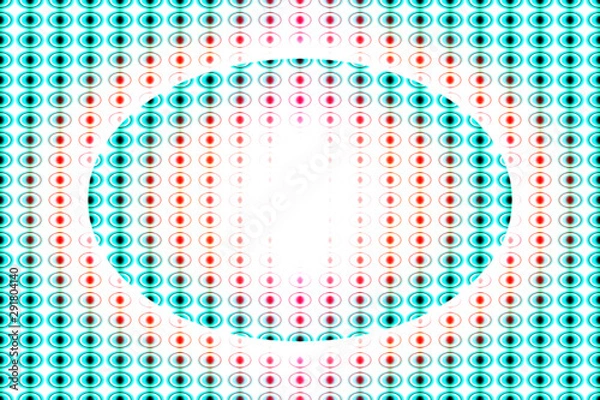 Fototapeta Digital art, abstract 3D objects, Germany