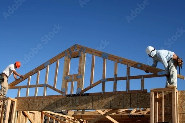 Obraz construction worker