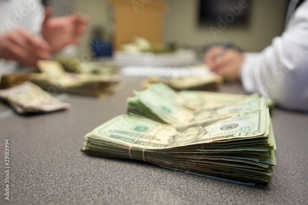 Obraz Counting Money