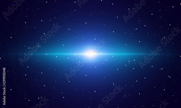 Obraz Dark Galaxy Background