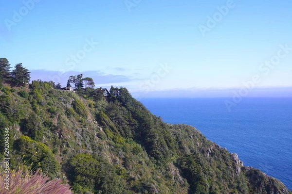 Fototapeta Oceanside cliff