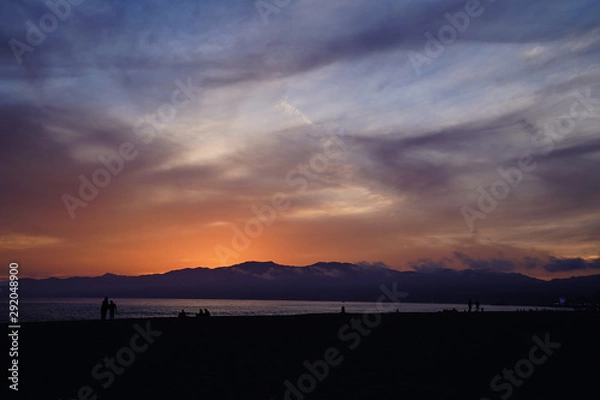 Fototapeta Orange Sunset