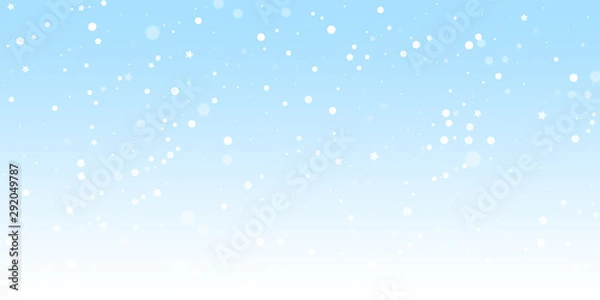 Obraz Magic stars random Christmas background. Subtle fl