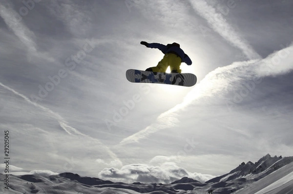 Obraz Snowboard