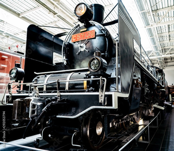 Fototapeta 機関車