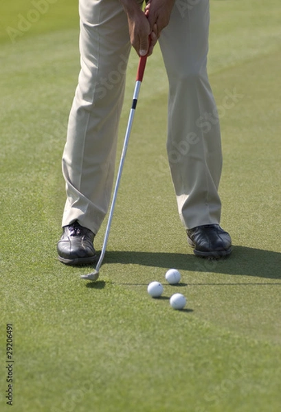 Fototapeta Putt Practice