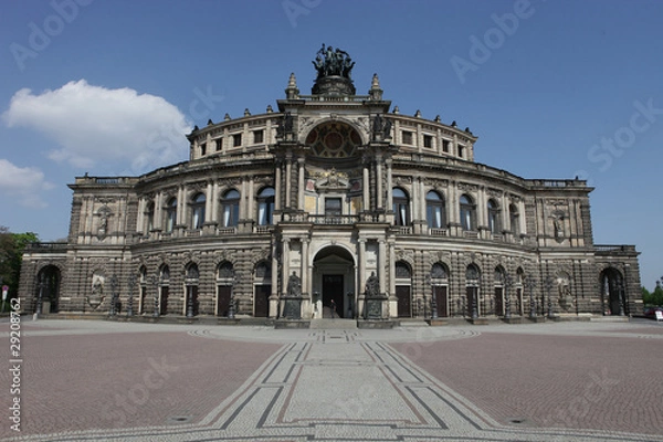 Fototapeta semperoper,dresden