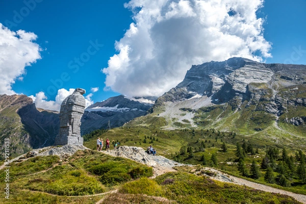 Obraz Simplon Pass, Valais, Suiza