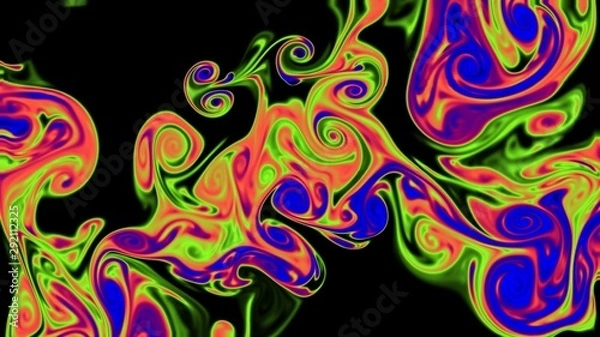 Obraz Abstract background. Smeared color wallpapers, backgrounds.  Magic color pattern.  Colored blur, blot.