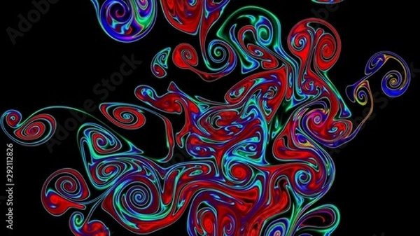 Obraz Abstract background. Smeared color wallpapers, backgrounds.  Magic color pattern.  Colored blur, blot.
