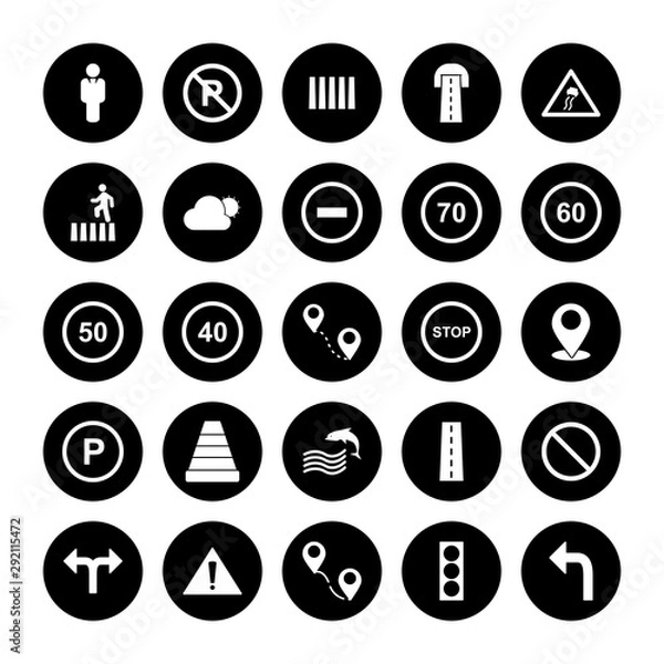 Obraz  25 Universal icon for your project