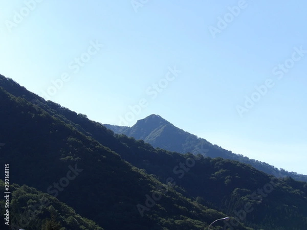 Fototapeta 山と空