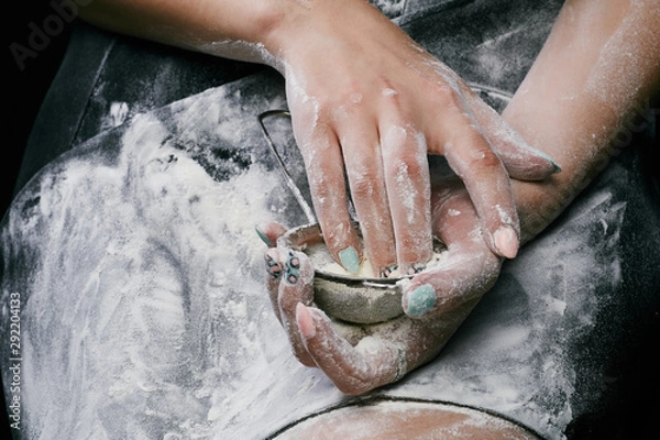 Obraz Fun with flour