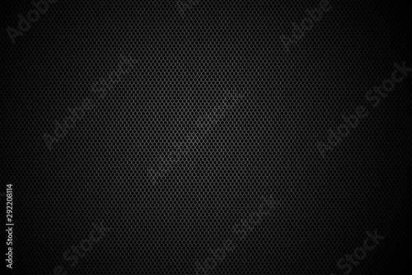 Obraz Black speaker grid, Illustration