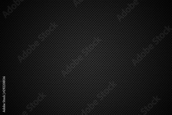 Obraz Black speaker grid, Illustration