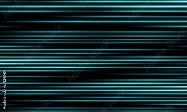 Fototapeta Empty blue studio room. Dark background. Abstract dark empty studio room texture.  Product showcase spotlight background.