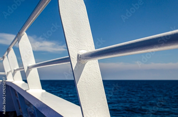 Obraz Railing Ferry Boat