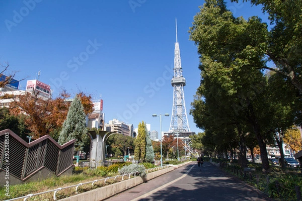 Obraz 名古屋・栄とテレビ塔