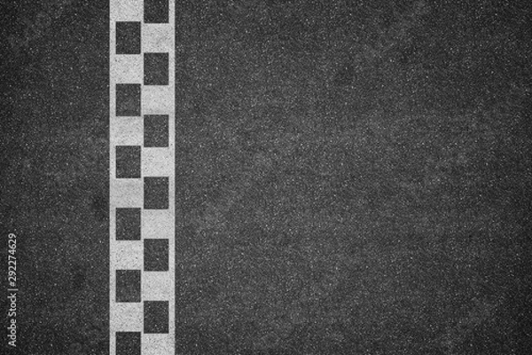 Obraz finish line racing background