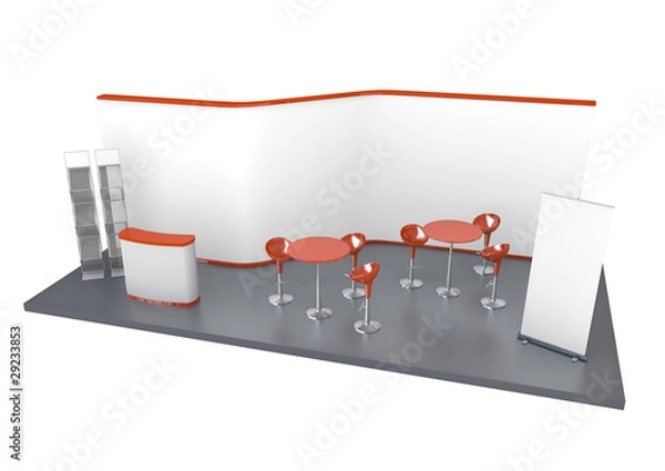 Obraz Trade exhibition stand