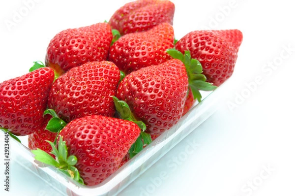 Obraz パック入りのイチゴ