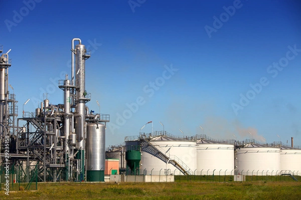 Obraz Tank farm