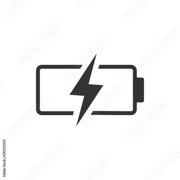 Obraz Battery Icon Vector Illustration