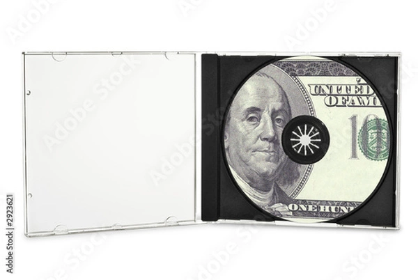 Obraz printed compact disc