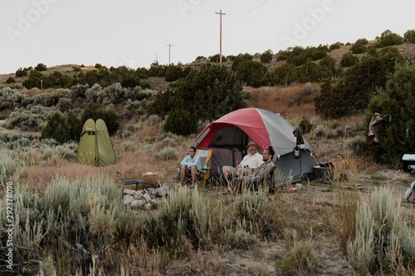 Obraz Wyoming Camping