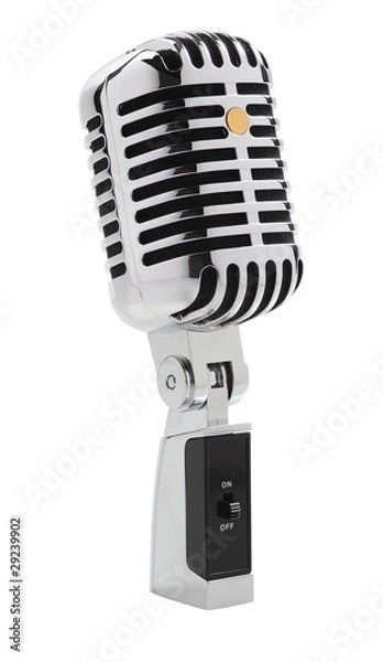 Obraz microfono anni 50-60