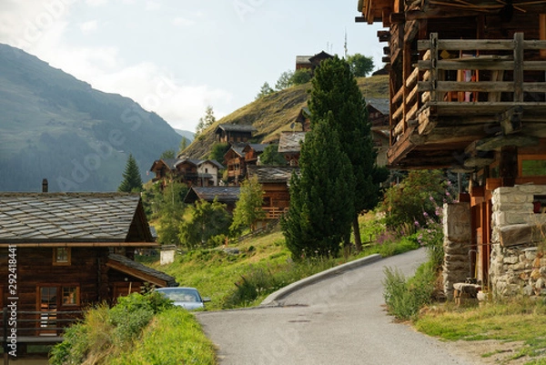Obraz La forclaz, Sur les Rocs, Valais, Suisse