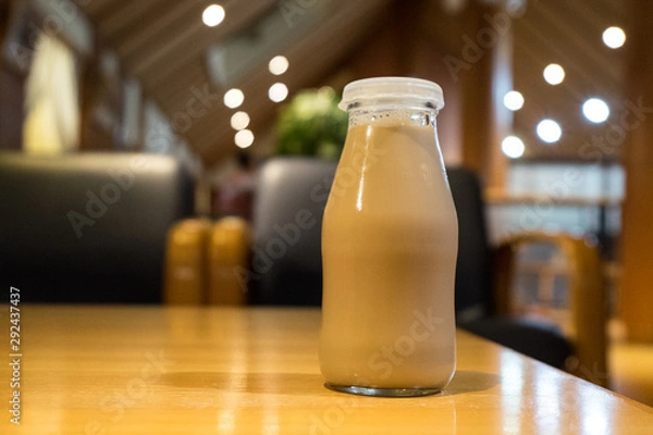 Fototapeta コーヒー牛乳　風呂上り　coffee milk