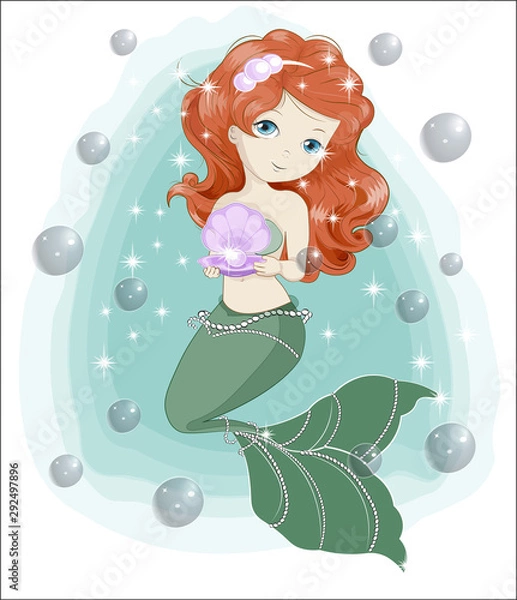 Obraz little mermaid