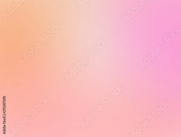 Fototapeta Banner glare abstract texture. Blur pastel color background. Rainbow gradient color. Ombre girly princess style