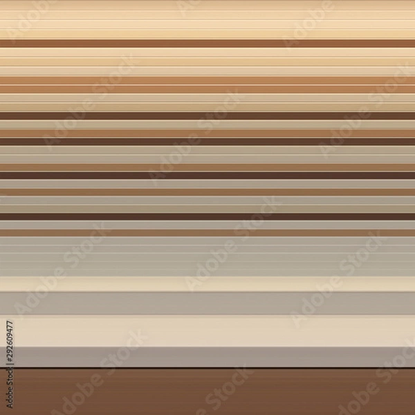 Obraz ベージュとブラウンの縞模様