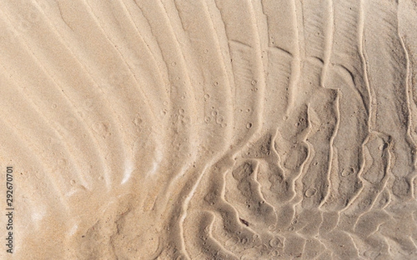 Obraz sand waves on the beach