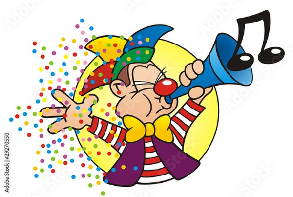 Obraz Carneval Button